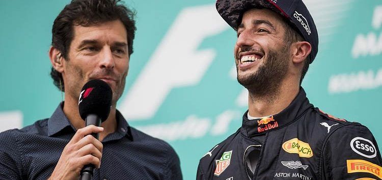 Mark Webber teme que Daniel Ricciardo pierda su amor por la Fórmula 1