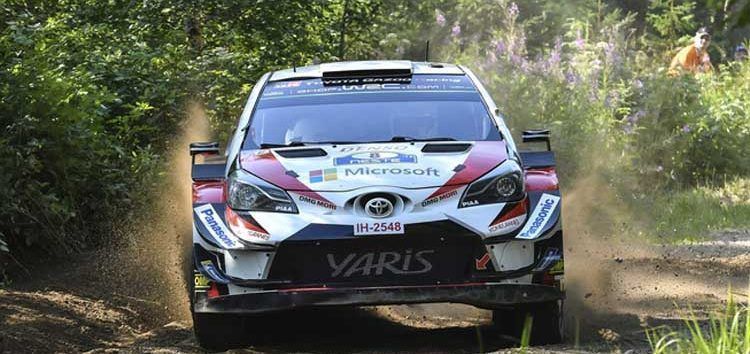 Rally de Finlandia 2018: Dominio monumental de Toyota, Ott Tänak líder