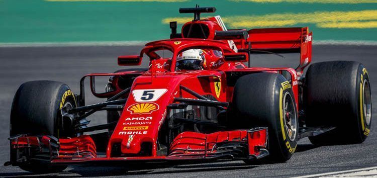 Sebastian Vettel, despreocupado: «Solo es un viernes, el monoplaza va bien»