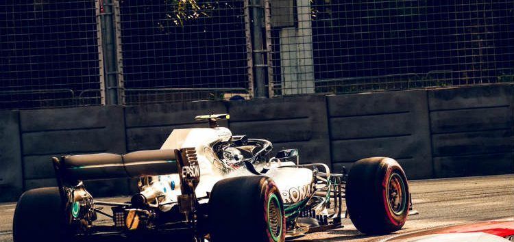 Bottas, sobre las mejoras del W09 en Singapur: «Es mucho más rápido»