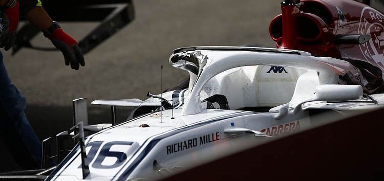 El halo salvó a Charles Leclerc de graves lesiones en su accidente en Spa-Francorchamps