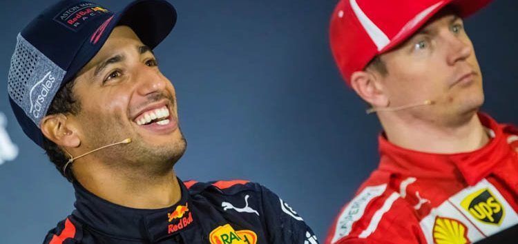 Ricciardo, sorprendido con el fichaje de Räikkönen por Sauber: «Su lenguaje corporal no muestra que le guste la Fórmula 1»