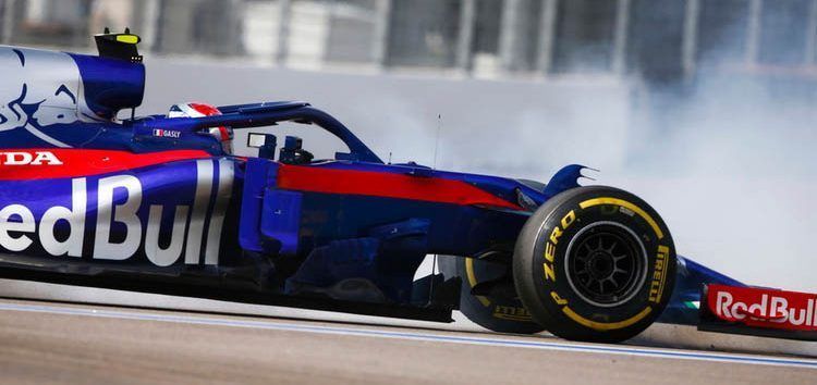 Los dos Toro Rosso sufren problemas de frenos en Rusia y se ven obligados a abandonar
