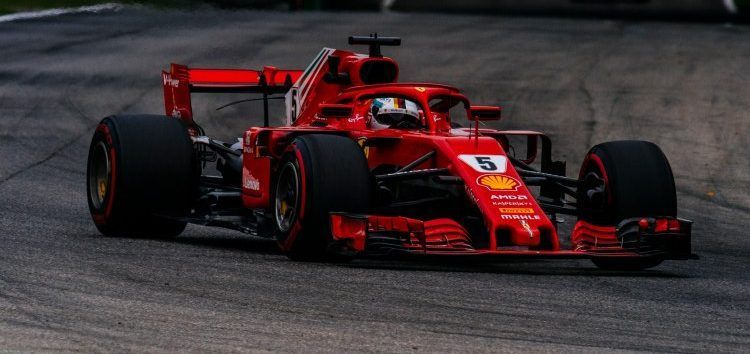 Sebastian Vettel logra el mejor crono en la última tanda de libres del GP de Italia