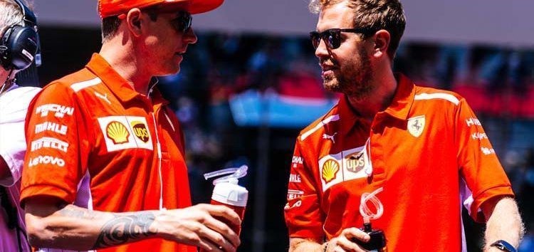 Sebastian Vettel: «Es un poco triste ver a Kimi Räikkönen irse de Ferrari»