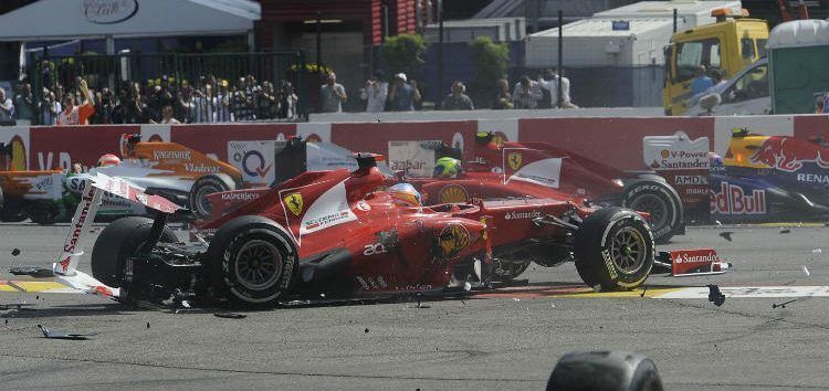 Alonso hace memoria: «En 2012 seguramente perdí el Campeonato por la salida de Spa»