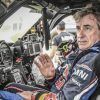 Carlos Sainz, en Marruecos: "Hemos tenido dos pinchazos y tres paradas, día complicado"