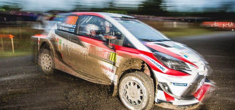 Rally de Gales 2018: Toyota lidera el shakedown, con susto de Ott Tänak