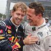 Ecclestone, crítico con Vettel: "Schumacher fue un líder en Ferrari, Vettel no es así"