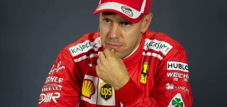 Vettel: «Me pongo un cinco de nota, no estoy contento con esta primera mitad de temporada»