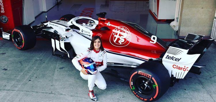 Tatiana Calderón: «¡Espero poder completar un nuevo test con Alfa Romeo!»