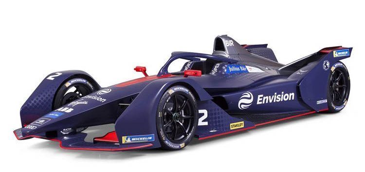 Envision Virgin Racing presenta su nuevo monoplaza para la quinta temporada de la Fórmula E