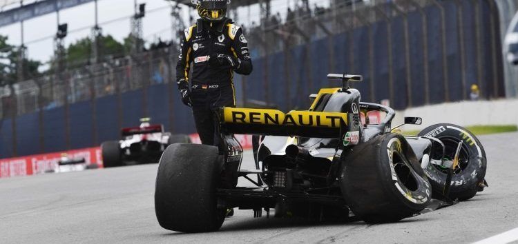 Nico Hülkenberg, tras su accidente: «No he podido evitar chocar contra el muro»