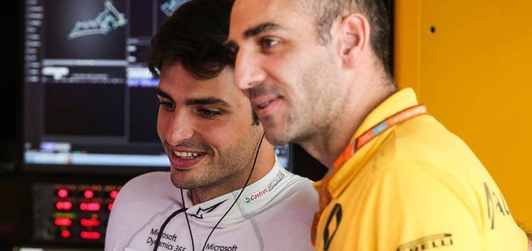 Cyril Abiteboul, agradecido con Carlos Sainz: «Ha sido un gran jugador de equipo»