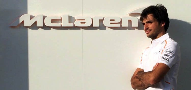 Carlos Sainz ya trabaja con McLaren: «¡Primer día de colegio!»