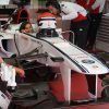 Tatiana Calderón completó ayer 90 vueltas con el Sauber C32 en Fiorano
