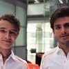 Norris, sobre Sainz: "Puedo aprender muchas cosas de él"