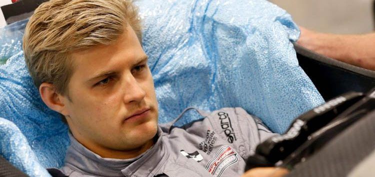 Marcus Ericsson impresiona a su equipo en su primer test con el IndyCar