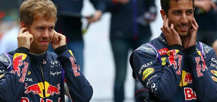 Sebastian Vettel se dejó ganar por Daniel Ricciardo en 2014, cree Martin Brundle