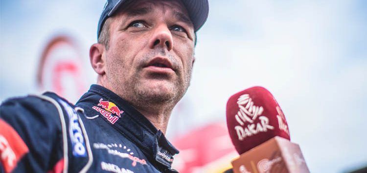 Loeb, muy enfadado tras la Etapa 9: «De la rabia, le he dado golpes al coche»