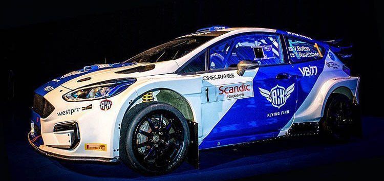 Presentado el Ford Fiesta RS WRC con el que Valtteri Bottas debutará en los rallyes