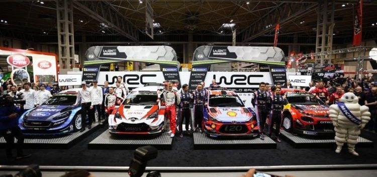 Presentados los coches del WRC 2019 en el Autosport International Show
