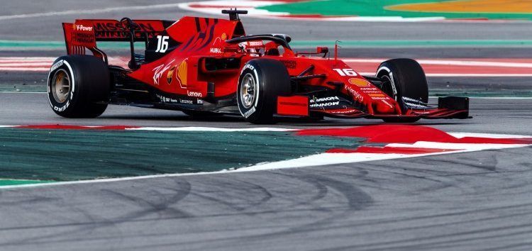 Leclerc, tras su primer día de test: «Me he sentido muy cómodo rápidamente con el SF90»