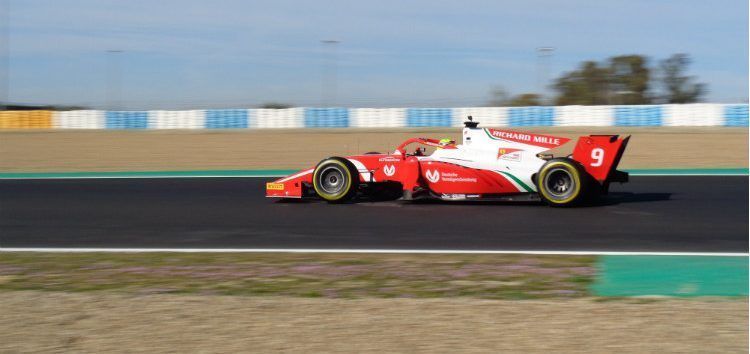 Mick Schumacher pulveriza el crono en el último día de test de Fórmula 2