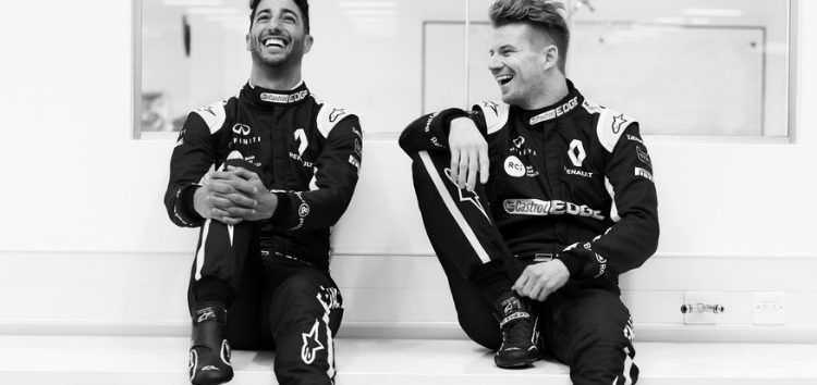 Daniel Ricciardo ya viste con los colores de Renault