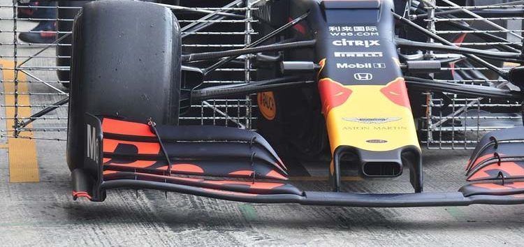 El último invento revolucionario de Red Bull: un alerón delantero a modo de difusor
