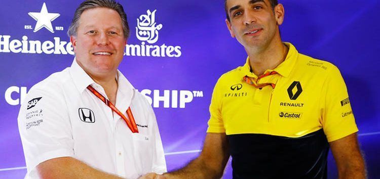 Renault descarta que McLaren vaya a ser su ‘equipo B’