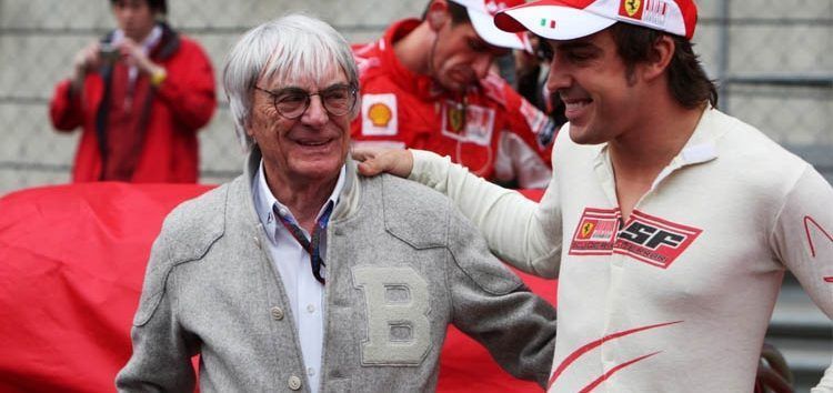 Fernando Alonso podría volver a Ferrari en 2020, adelanta Bernie Ecclestone