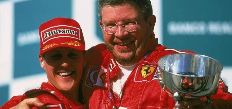 Schumacher no perdió su hambre de victoria tras el séptimo título, asegura Brawn