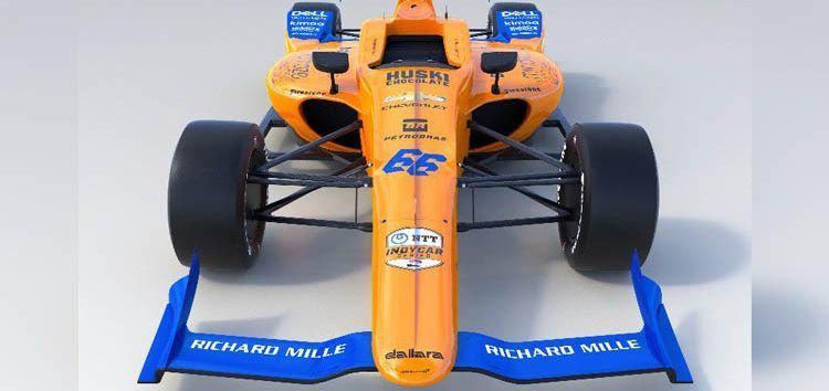 OFICIAL: McLaren presenta el monoplaza de Fernando Alonso para Indianápolis