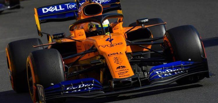Lando Norris, 8º y feliz: «Primera vez que puntuamos ambos coches»