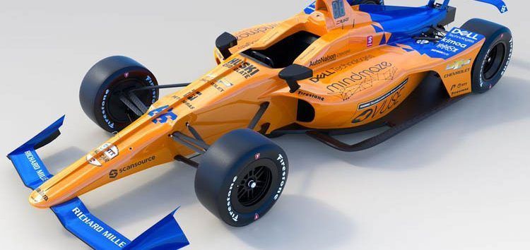Alonso, tras presentar su monoplaza para Indianápolis: «Mis esperanzas son ganar y lograr la Triple Corona»