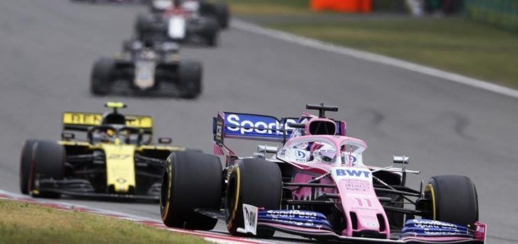 Sergio Pérez marca el ritmo de Racing Point en China y suma cuatro puntos más
