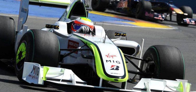 Cascos Grandes Premios: Rubens Barrichello, Gran Premio de Europa 2009