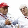 Ecclestone se deshace en elogios hacia Lauda: "Como piloto, era un superpiloto"