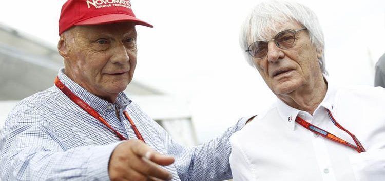 Ecclestone se deshace en elogios hacia Lauda: «Como piloto, era un superpiloto»