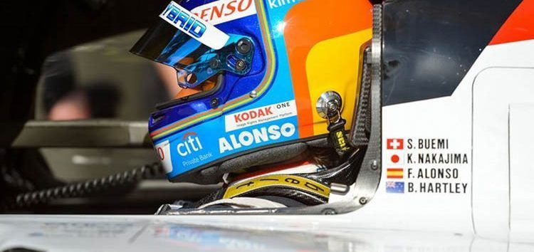 Alonso, tras el test en Le Mans: «Un buen día y estamos contentos con los resultados»