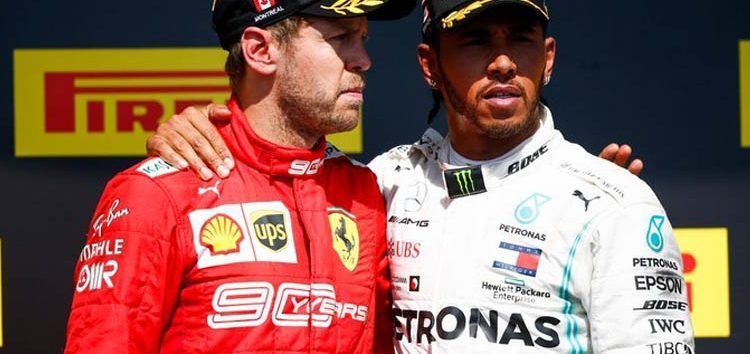 Sebastian Vettel: «Subí al podio por respeto a Lewis Hamilton, Charles Leclerc y Mercedes»
