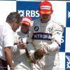 Kubica niega que no abriera la botella de champán en su victoria en Canadá 2008