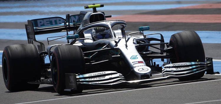 Valtteri Bottas lidera los Libres 3 de Francia con Ferrari a 4 décimas de Mercedes