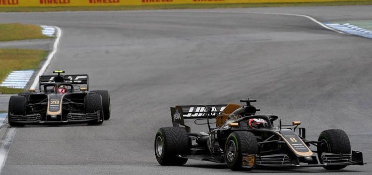 El equipo Haas, de más a menos en el Gran Premio de Bélgica