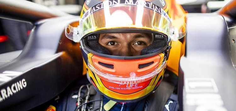 Alexander Albon, tras su primer día en Bélgica: «Spa con un Red Bull es una locura»