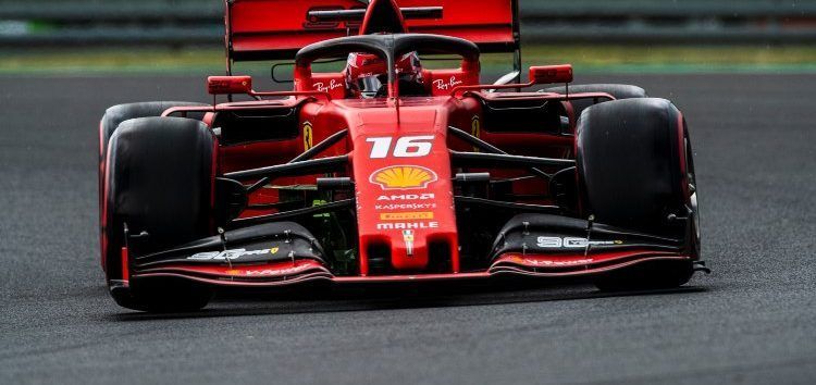 Charles Leclerc clasifica cuarto en Hungría pese a impactar contra el muro en Q1