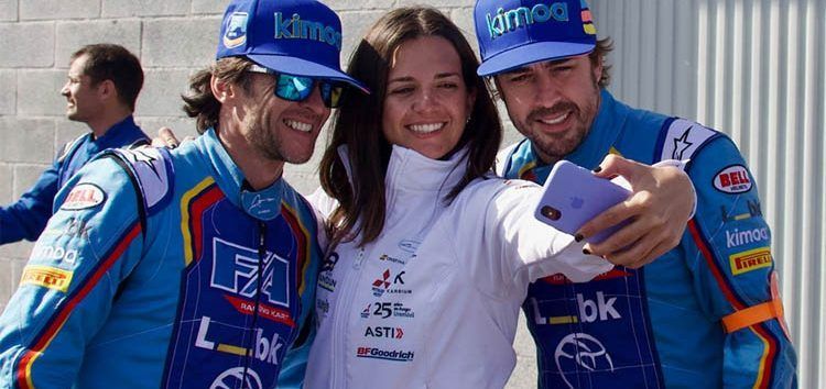 Cristina Gutiérrez: «Estoy encantada de que Fernando Alonso venga al Dakar»