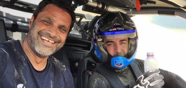Al-Attiyah: “Me he tirado 200 km empujando como el demonio y Alonso siempre detrás”