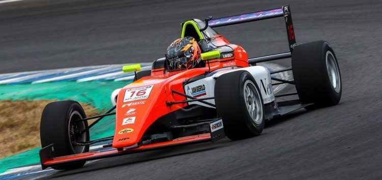 Glenn Van Berlo se lleva la primera carrera de Fórmula 4 en el Circuito de Jerez